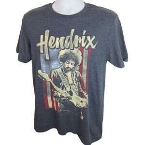 American Classics Hendrix Flag Navy Heather Adult T Shirt Size Medium